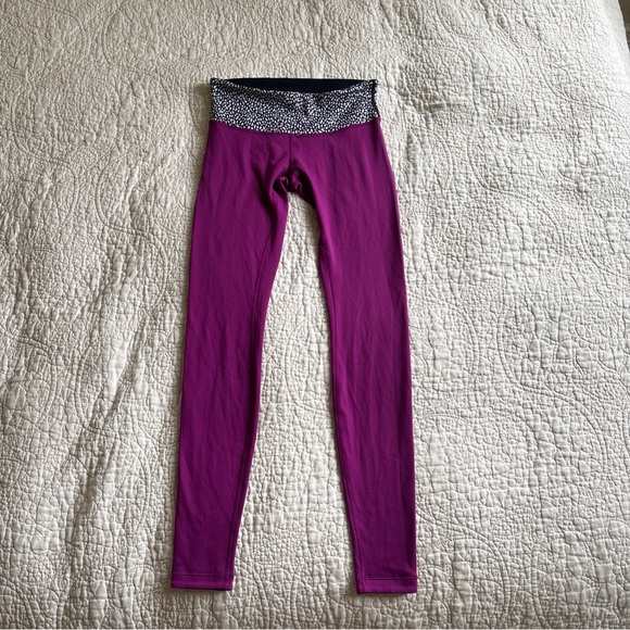 lululemon athletica Pants - Lululemon Align Leggings Size 6, 31” Full Length High Rise Speckled Waist